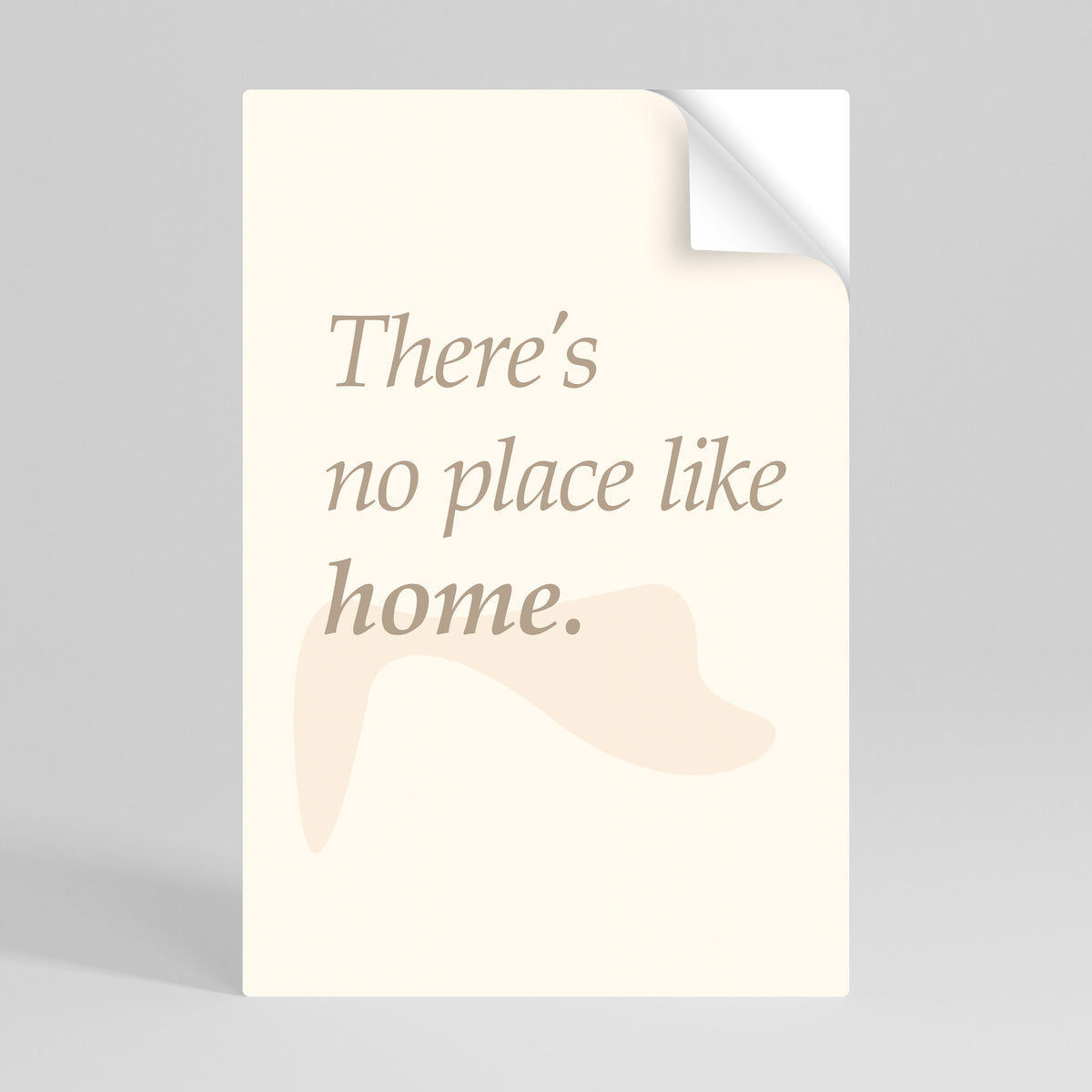 COMFORT ZONE Peel and Stick Vertical Poster