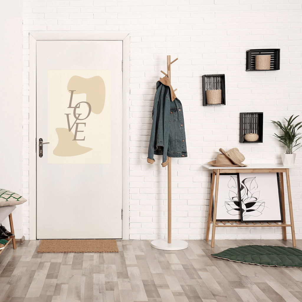 Affiche verticale autocollante L'AMOUR EN FORME