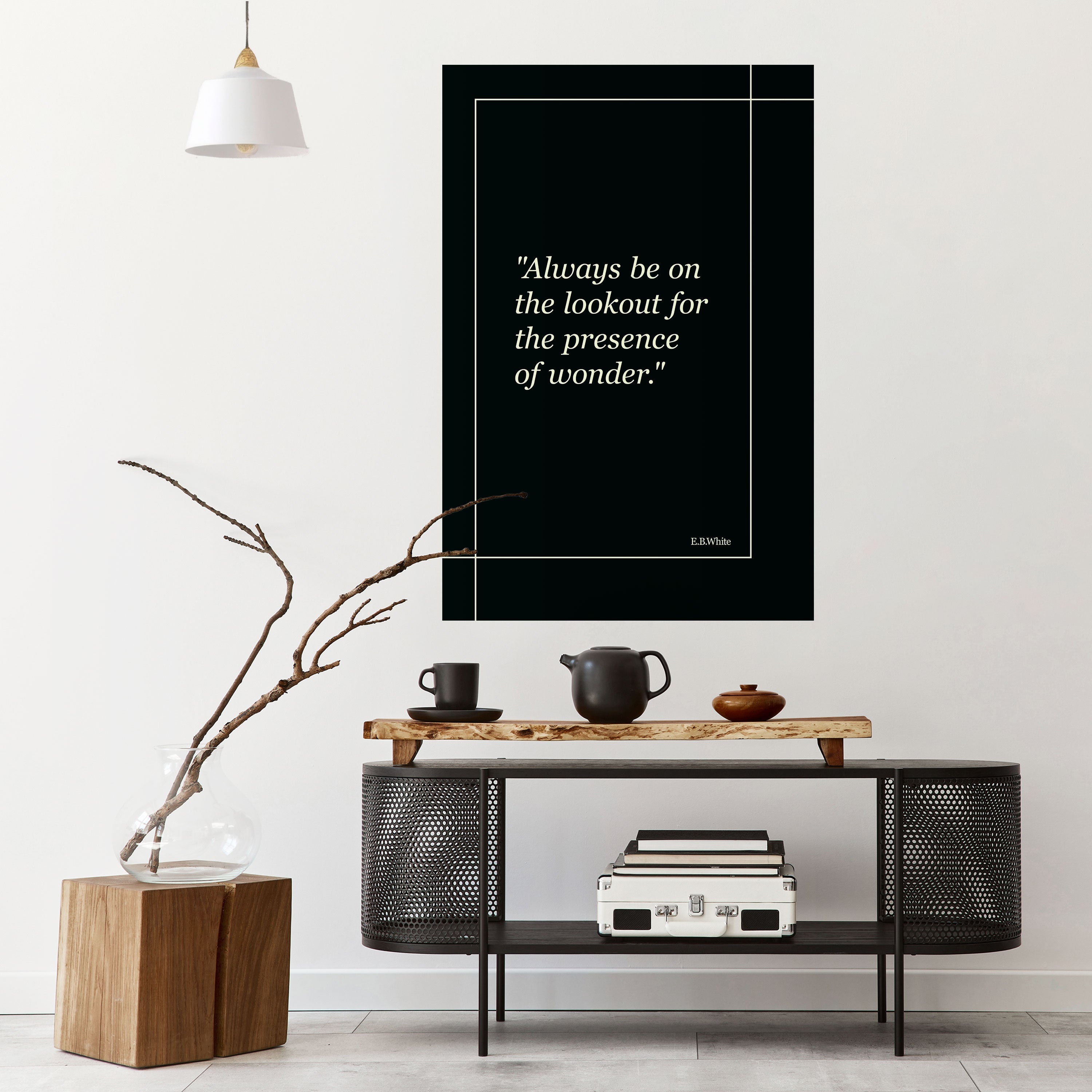 Affiche verticale autocollante WONDERS DÉVOILÉES