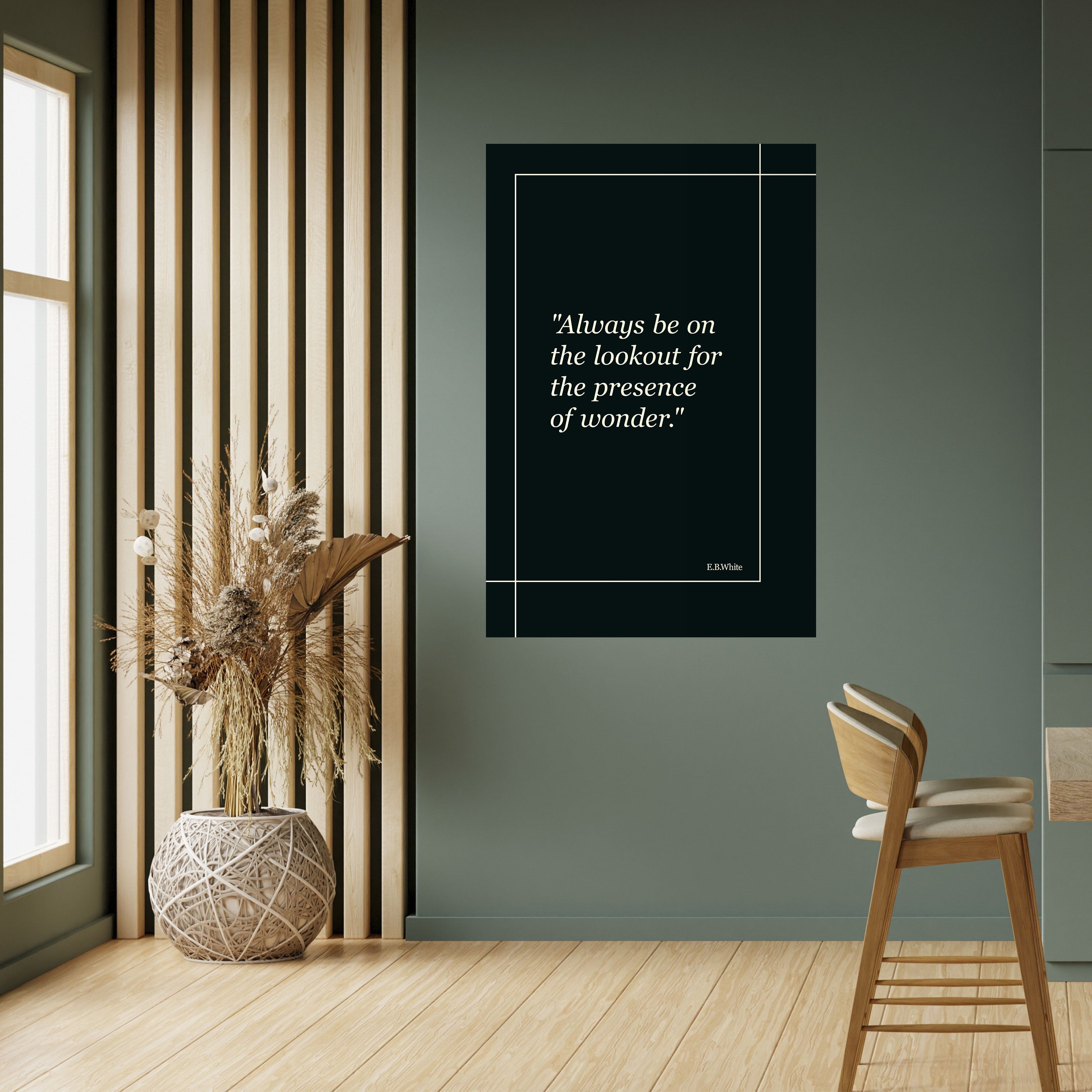 Affiche verticale autocollante WONDERS DÉVOILÉES