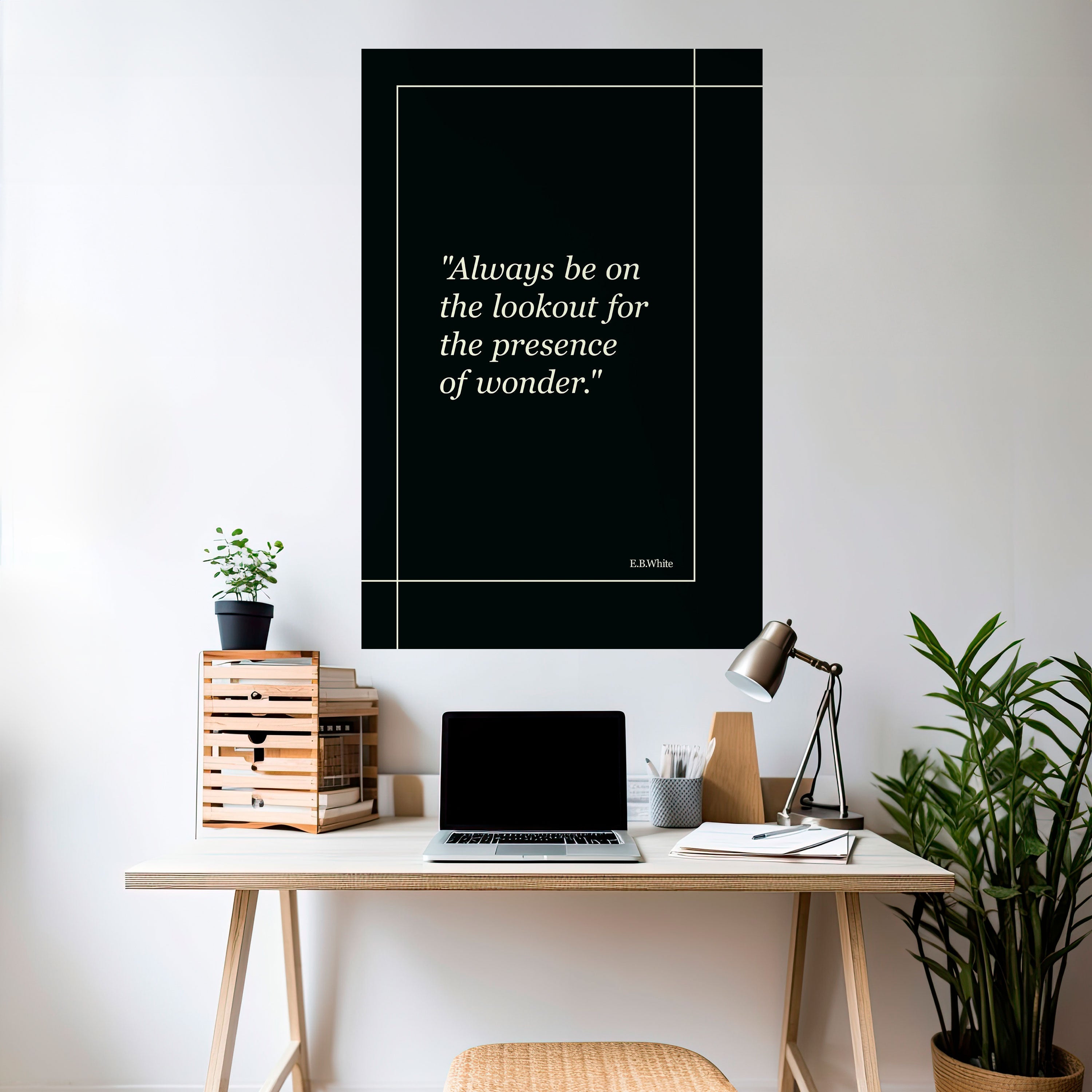 Affiche verticale autocollante WONDERS DÉVOILÉES