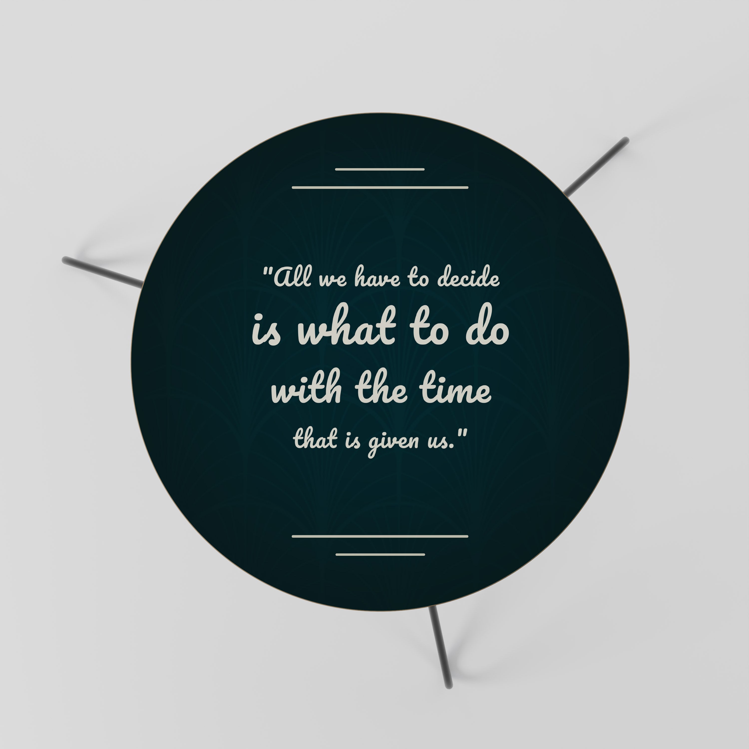 DÉCISIONS IN MOMENTS Table basse 60