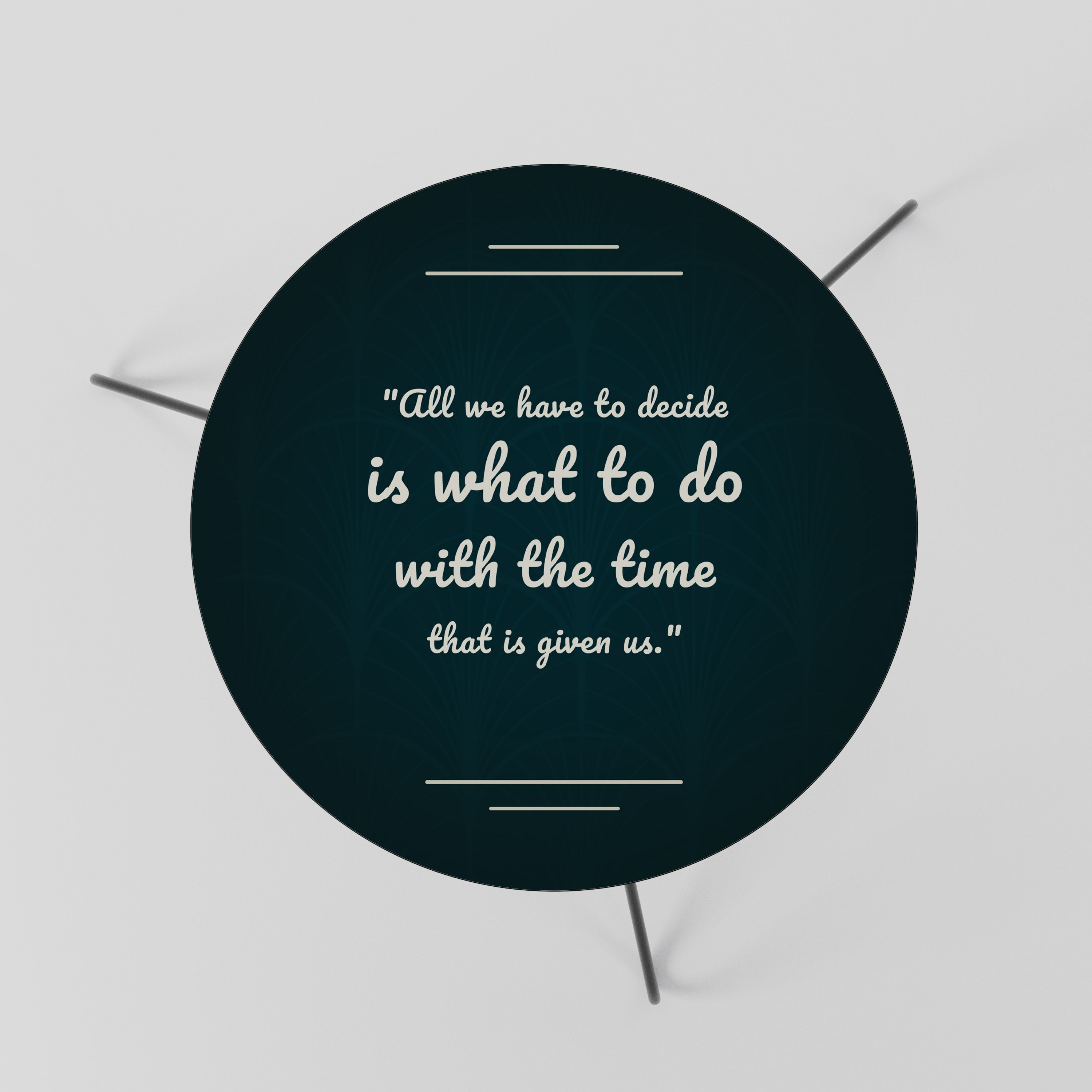 DÉCISIONS IN MOMENTS Table basse 60