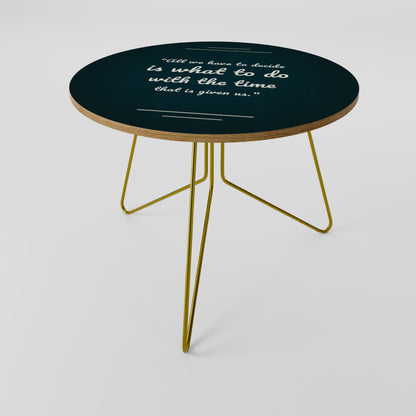 DECISIONS IN MOMENTS Coffee Table