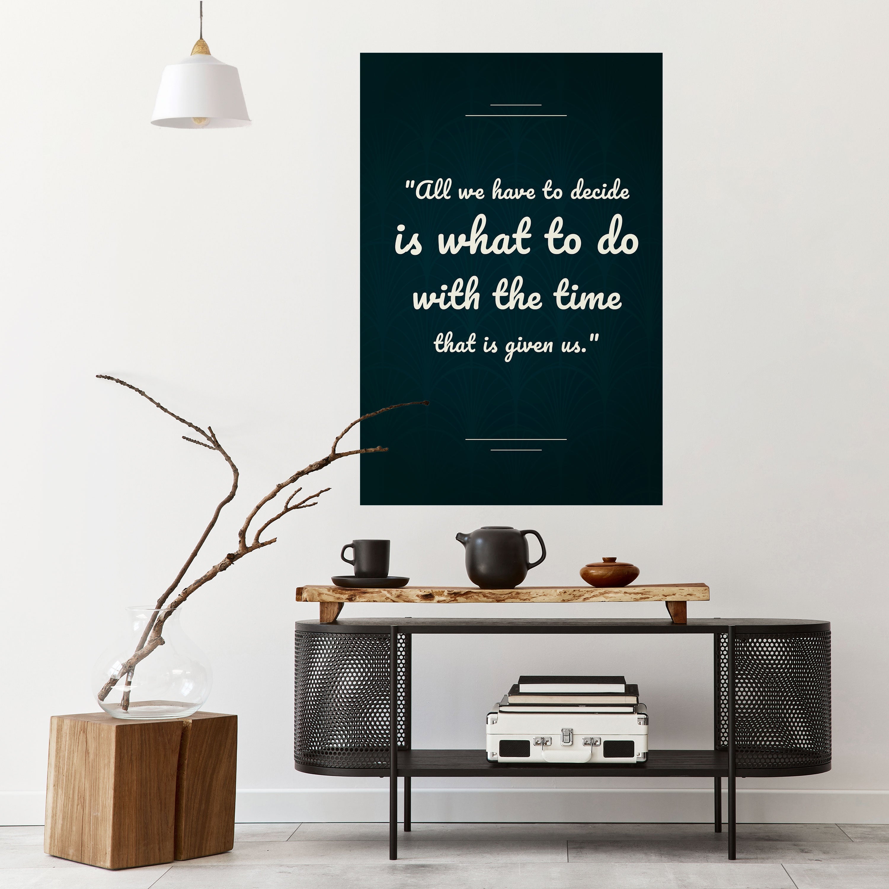 Affiche verticale autocollante DÉCISIONS INSTANTANÉES