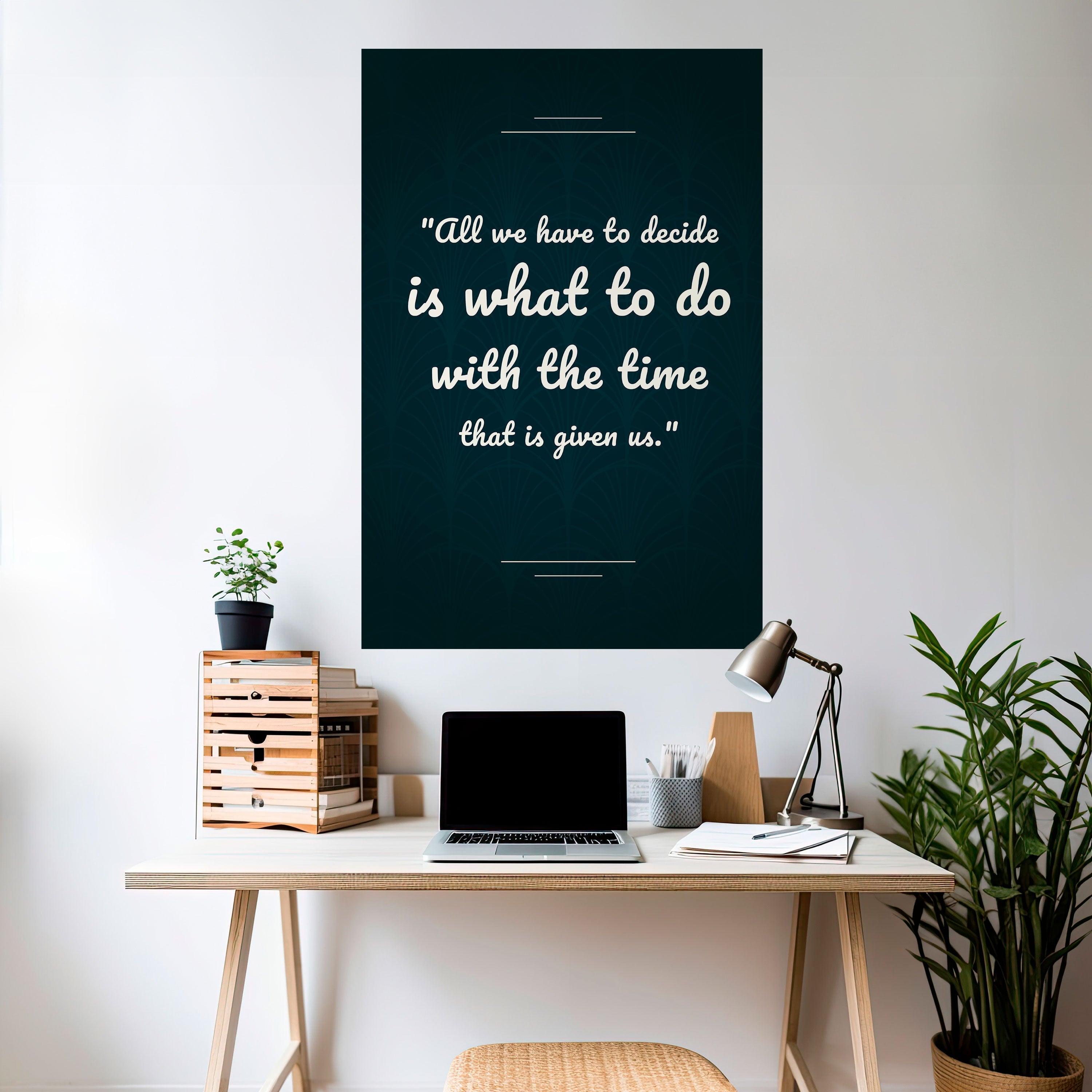 Affiche verticale autocollante DÉCISIONS INSTANTANÉES