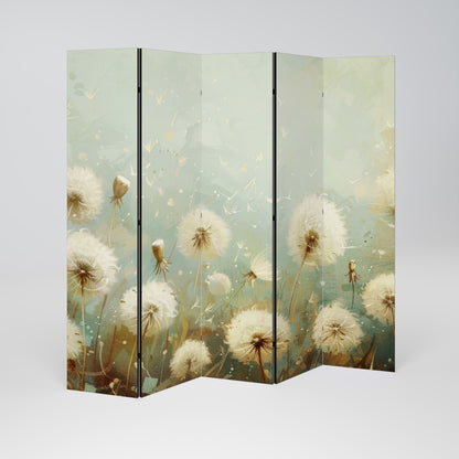 DREAMY MEADOW 5-Panel Room Divider