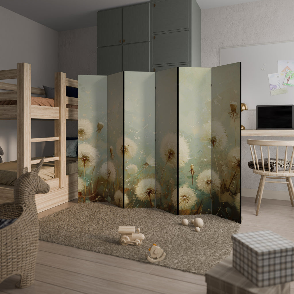 DREAMY MEADOW 6-Panel Room Divider