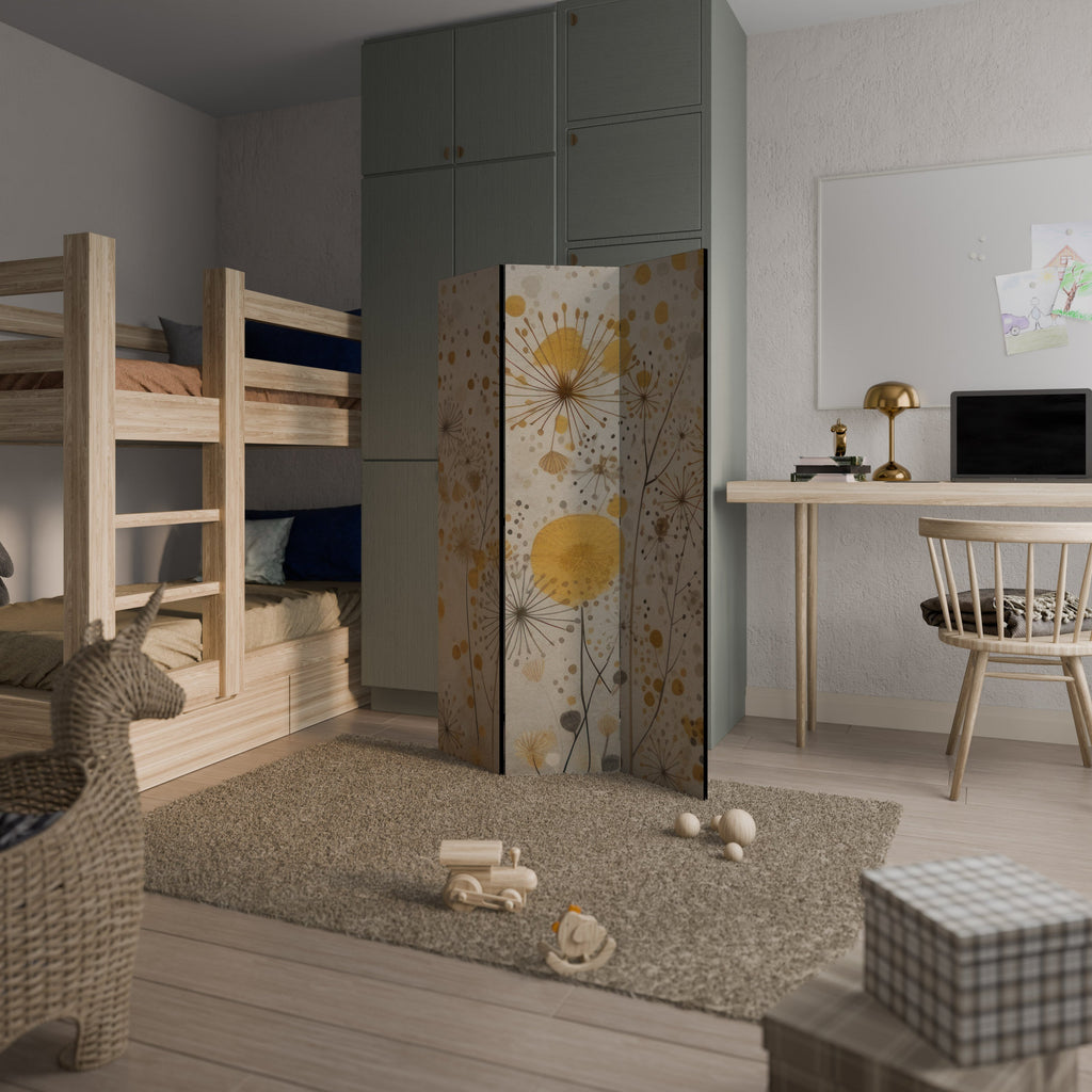 Paravent décoratif à 3 panneaux MORNING GLADE