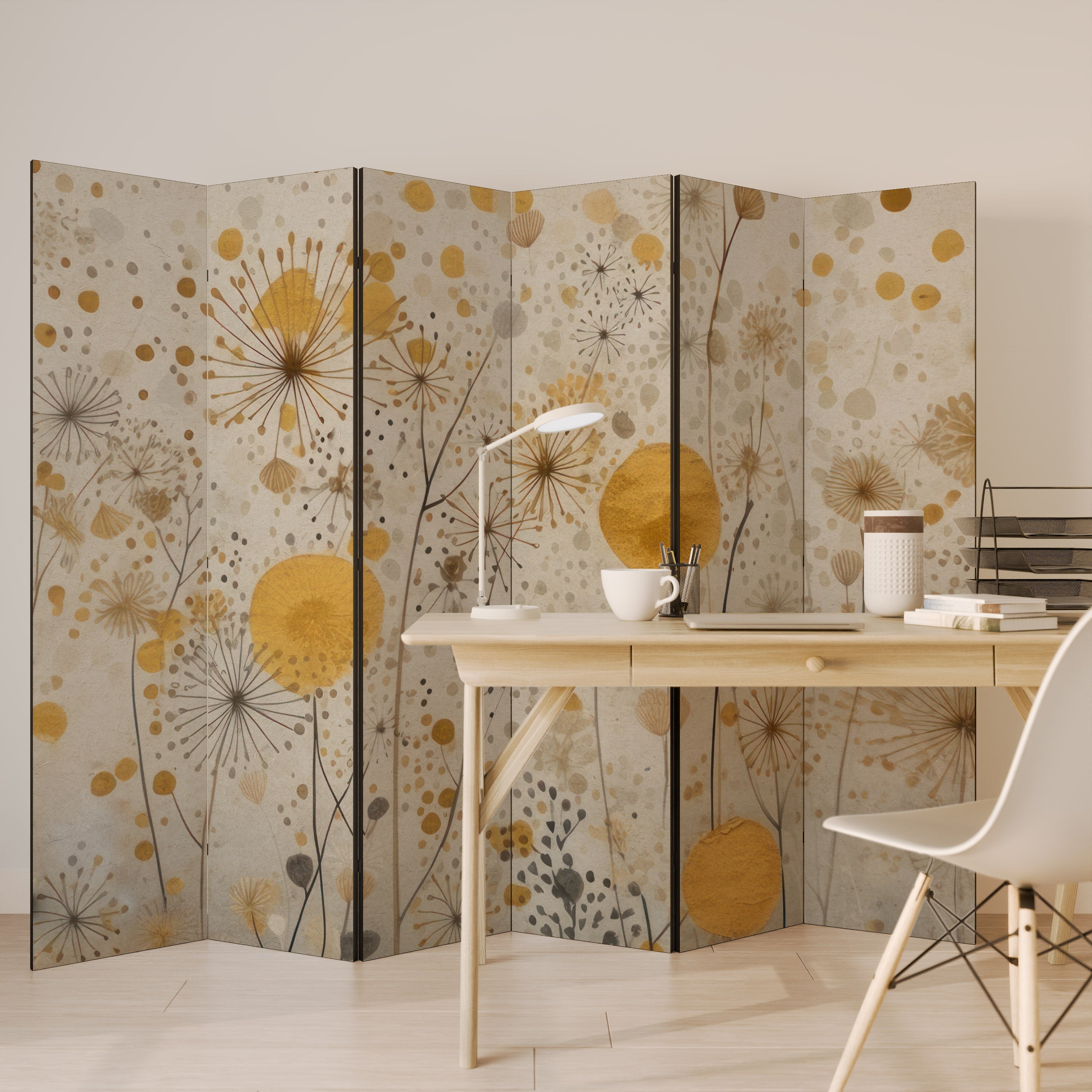 MORNING GLADE 6-Panel Room Divider