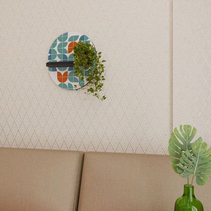 BE THE CHANGE Art Shelf