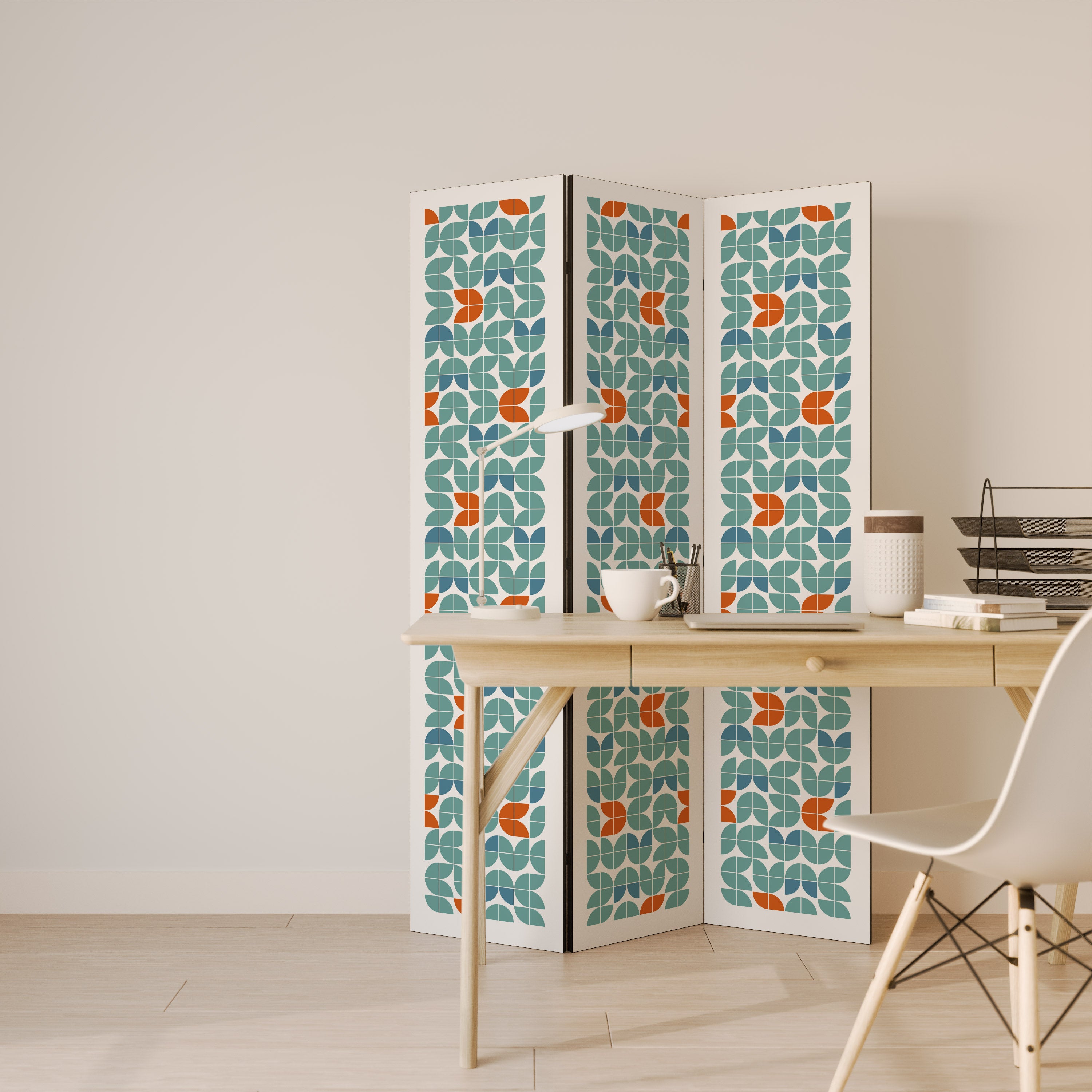BE THE CHANGE 3-Panel Room Divider