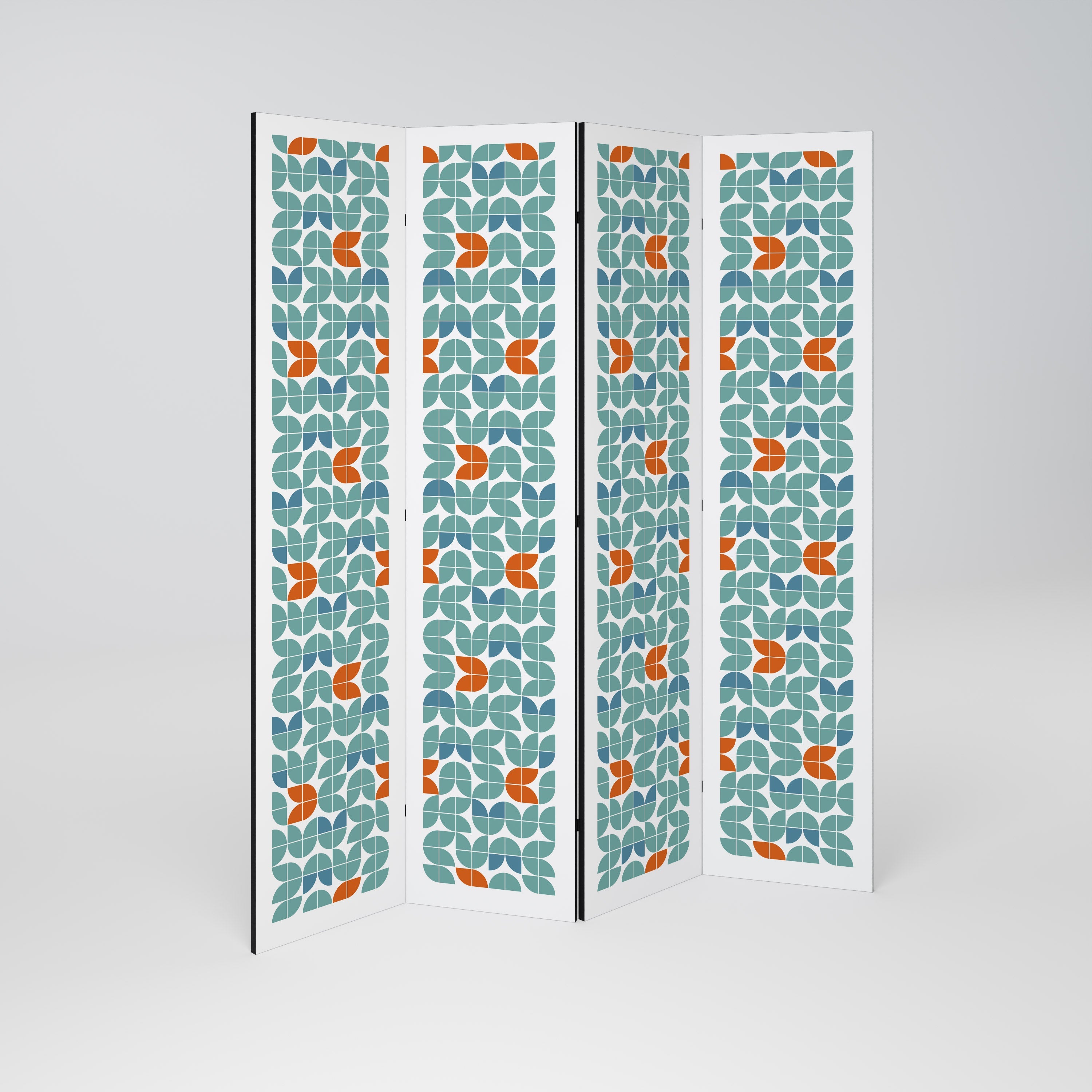 Séparateur de pièce décoratif à 4 panneaux BE THE CHANGE