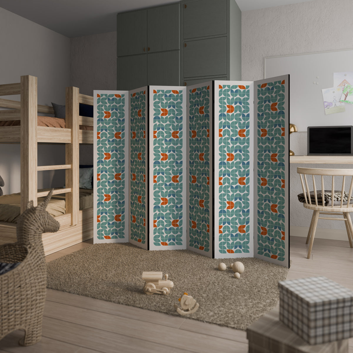 BE THE CHANGE 6-Panel Room Divider