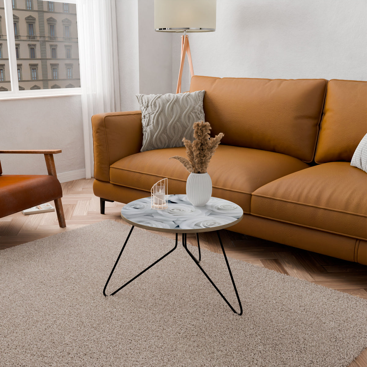 ELEGANCE IN WHITE Coffee Table