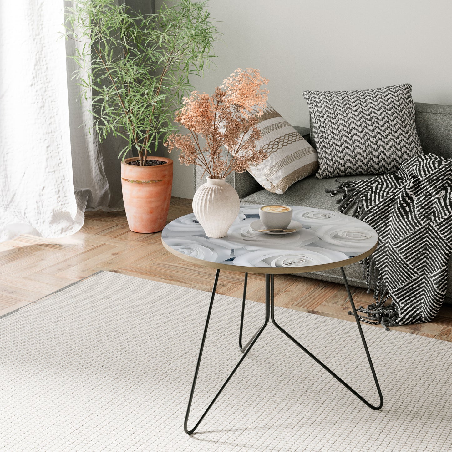 ELEGANCE IN WHITE Coffee Table