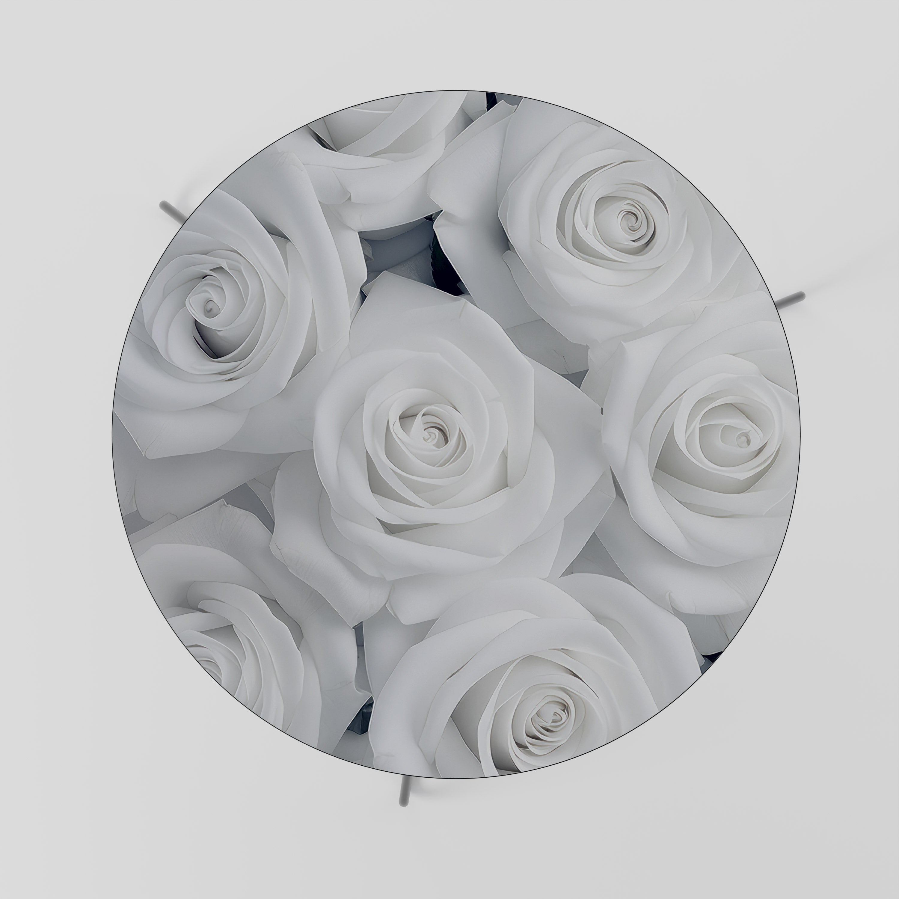 Table basse ÉLÉGANCE EN BLANC 69