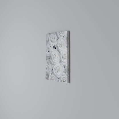 ELEGANCE IN WHITE Vertical Canvas Print