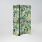 SUCCULENT CLUSTER 3-Panel Room Divider