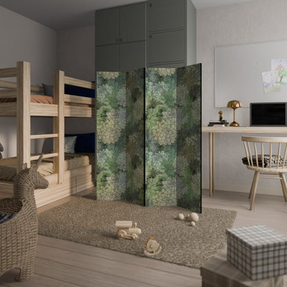 SUCCULENT CLUSTER 4-Panel Room Divider