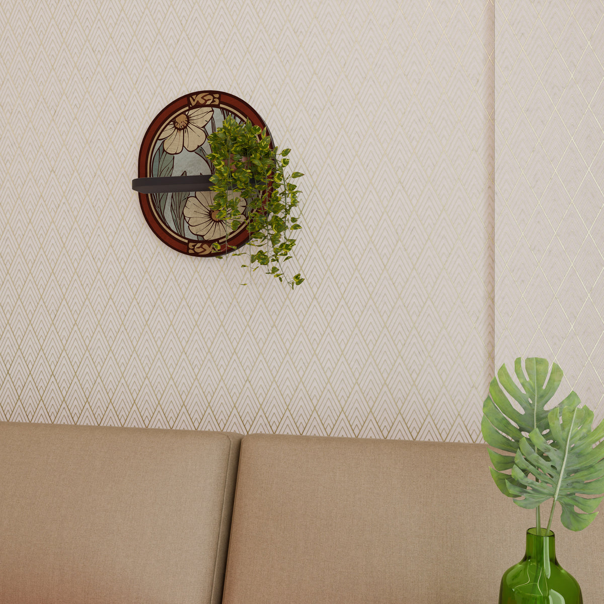 HERITAGE BLOSSOM Art Shelf