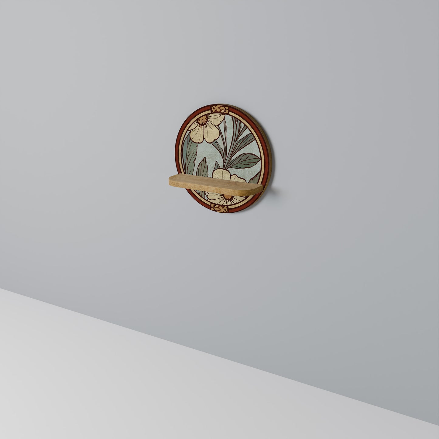 HERITAGE BLOSSOM Art Shelf