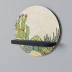 SUCCULENTS KALEIDOSCOPE Art Shelf