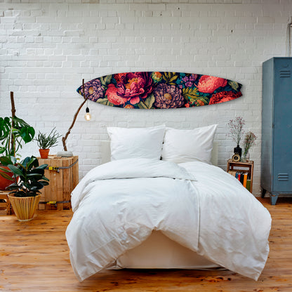 BLOOMING ELEGANCE Surfboard Decorative Panel