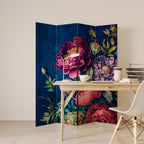 BLOOMING ELEGANCE 4-Panel Room Divider
