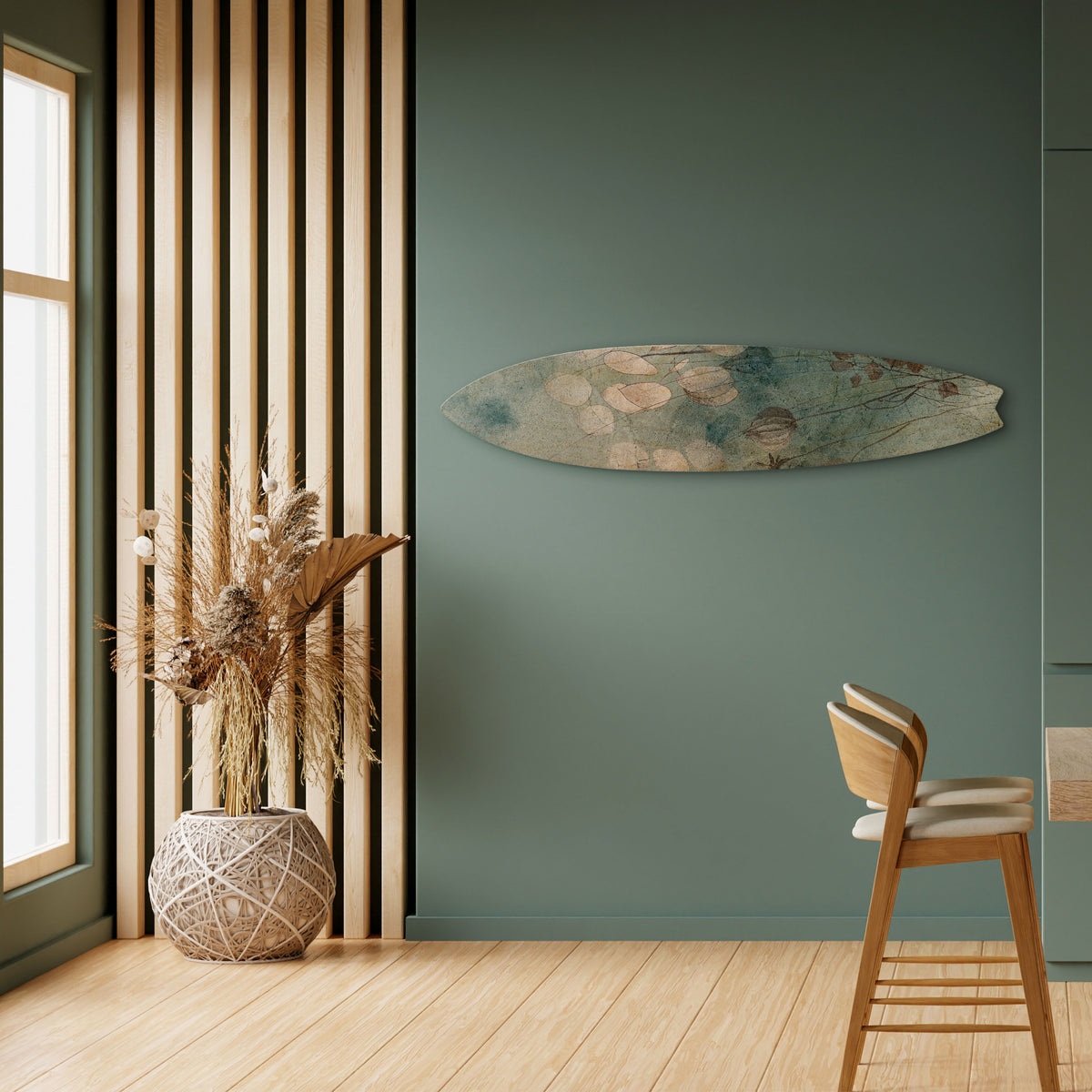 NIGHT LADY Surfboard Decorative Panel