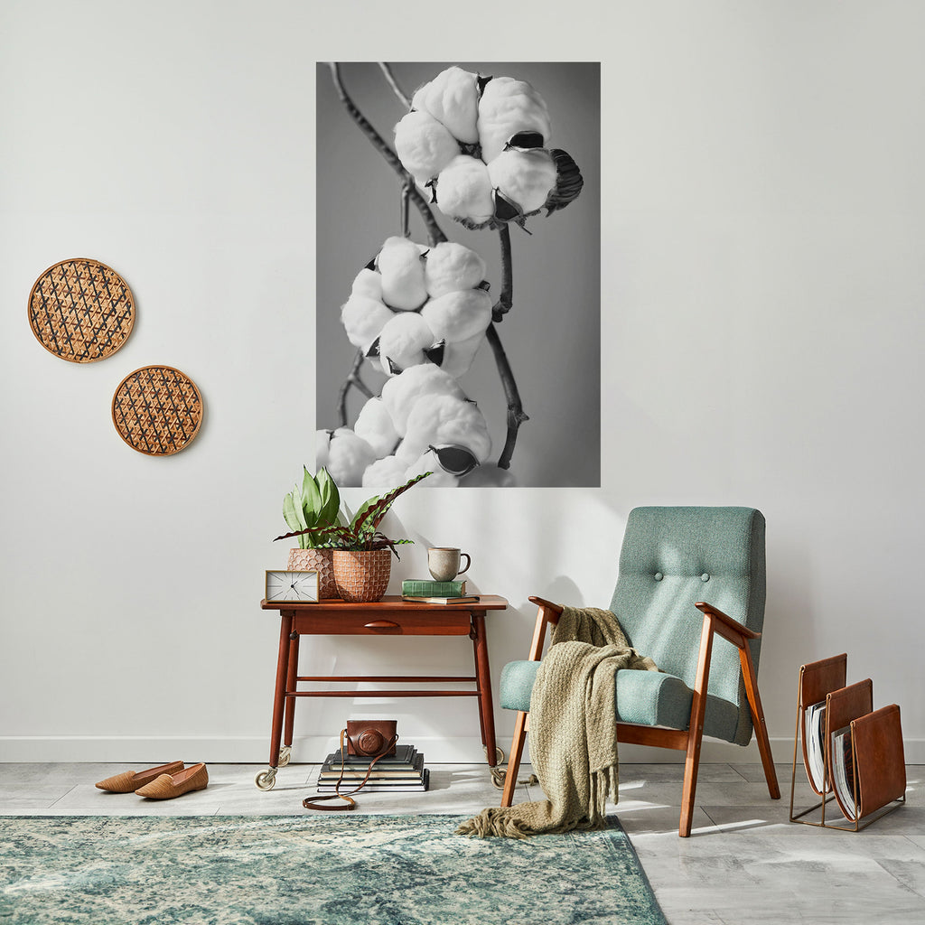COTTON DREAMSCAPE Peel and Stick Vertical Poster
