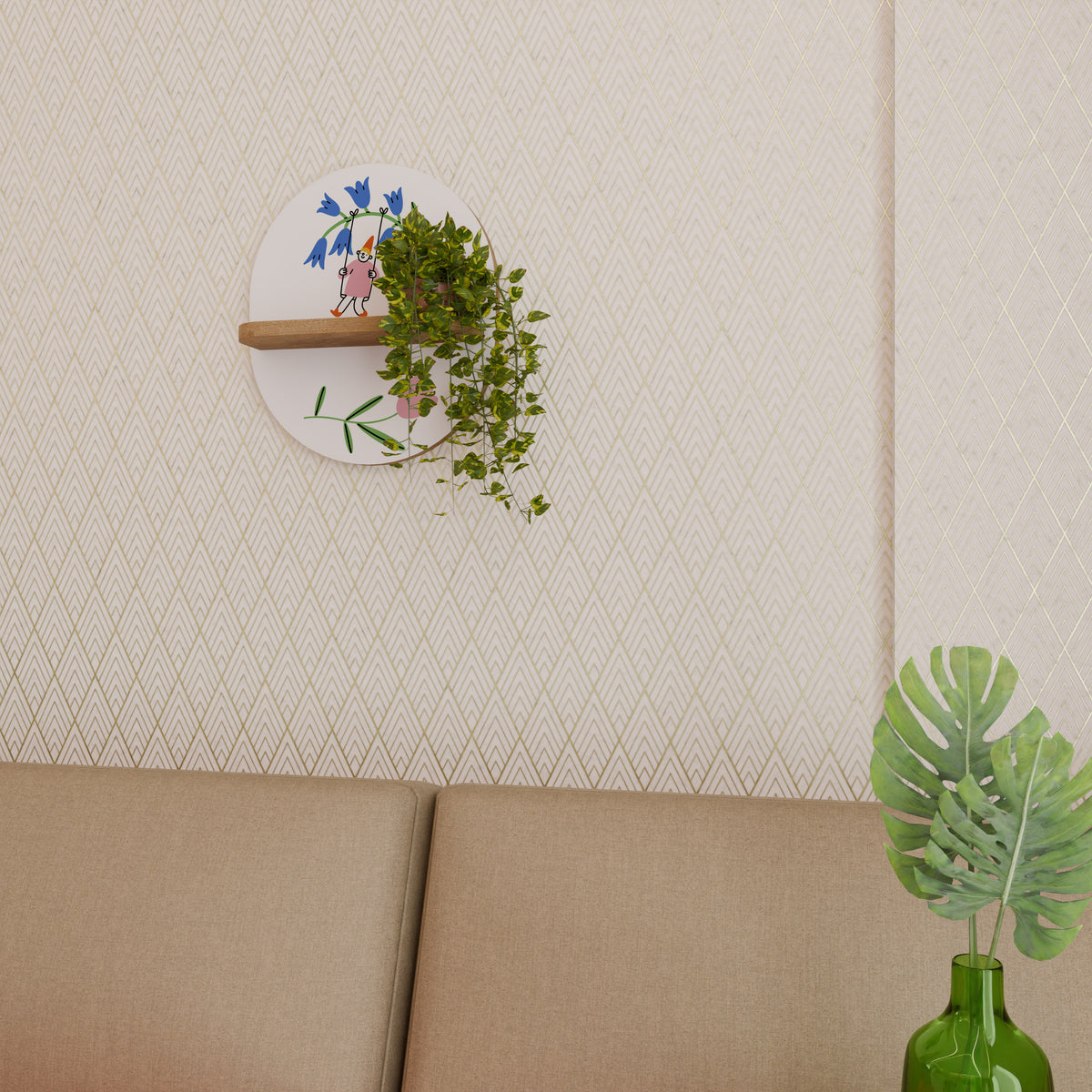 GARDEN JOY Art Shelf