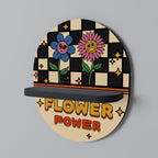 FLOWER POWER Art Shelf