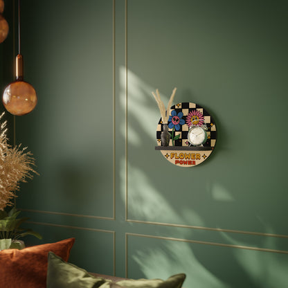 FLOWER POWER Art Shelf