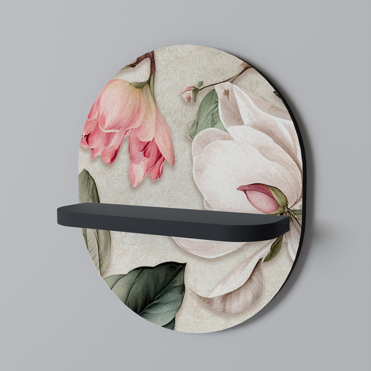 FLORAL GRACE Art Shelf