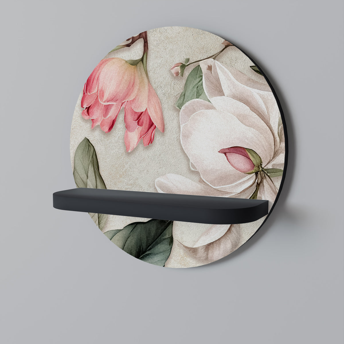 FLORAL GRACE Art Shelf