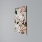 FLORAL GRACE Vertical Canvas Print