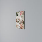 FLORAL GRACE Vertical Canvas Print