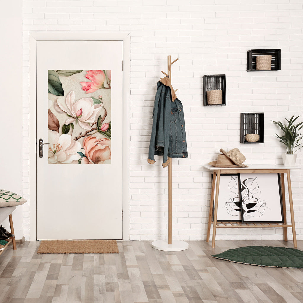 Affiche verticale autocollante FLORAL GRACE