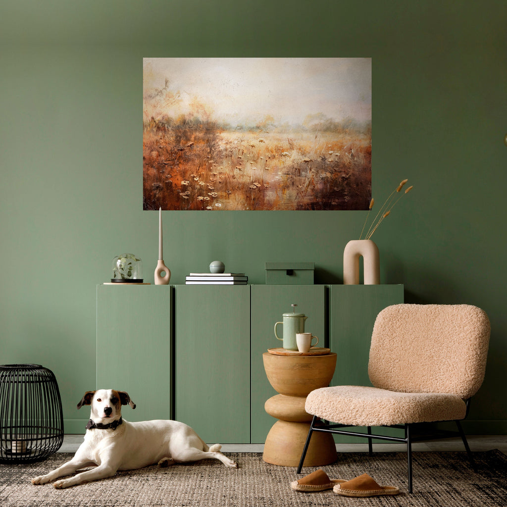 Affiche horizontale autocollante TRANQUIL FIELD