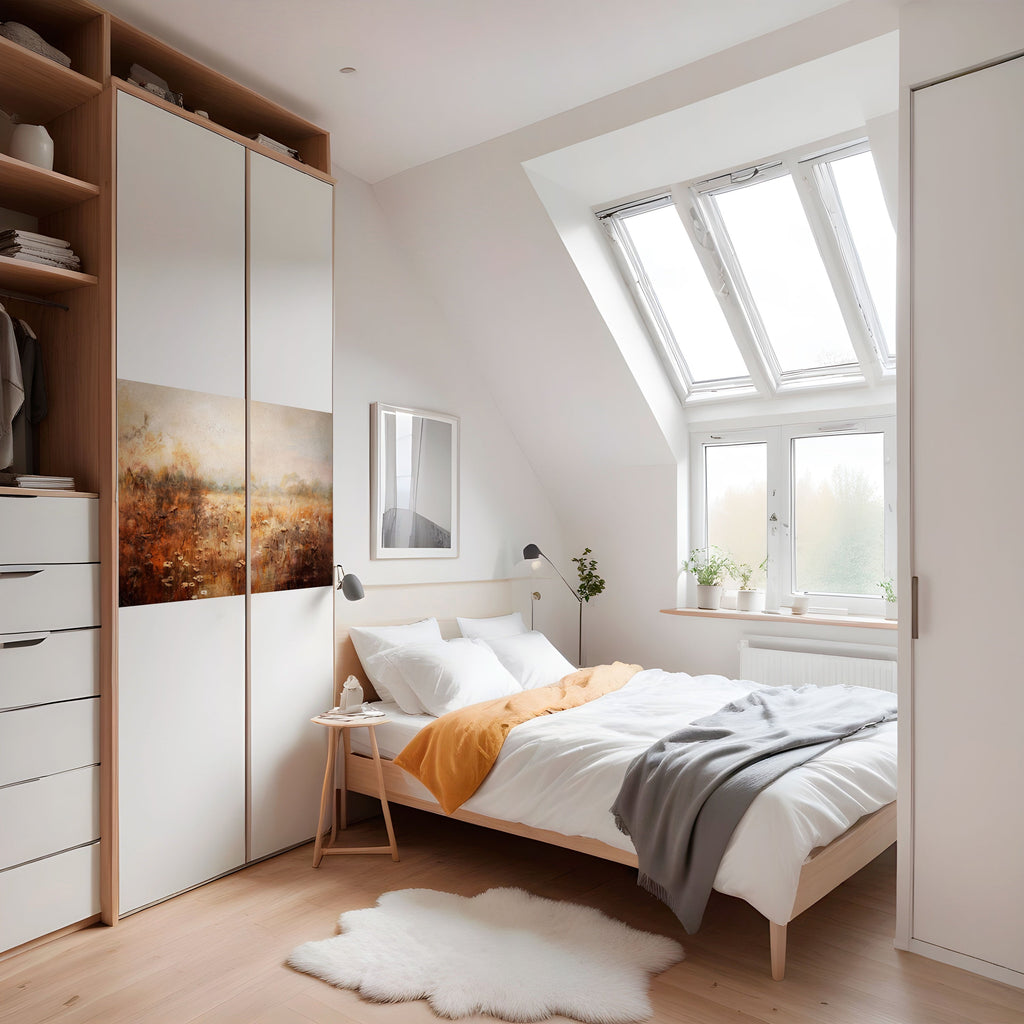 Affiche horizontale autocollante TRANQUIL FIELD