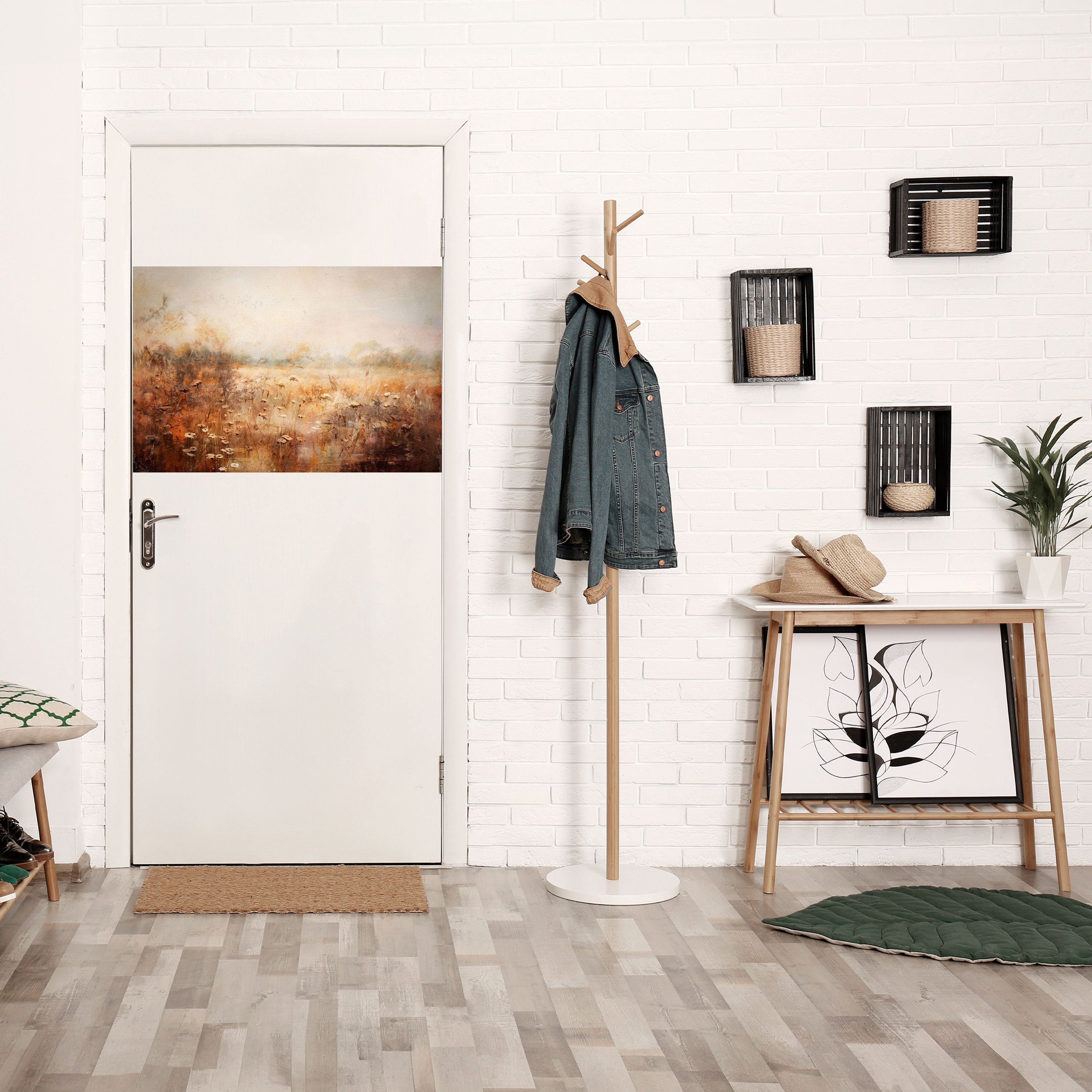 Affiche horizontale autocollante TRANQUIL FIELD