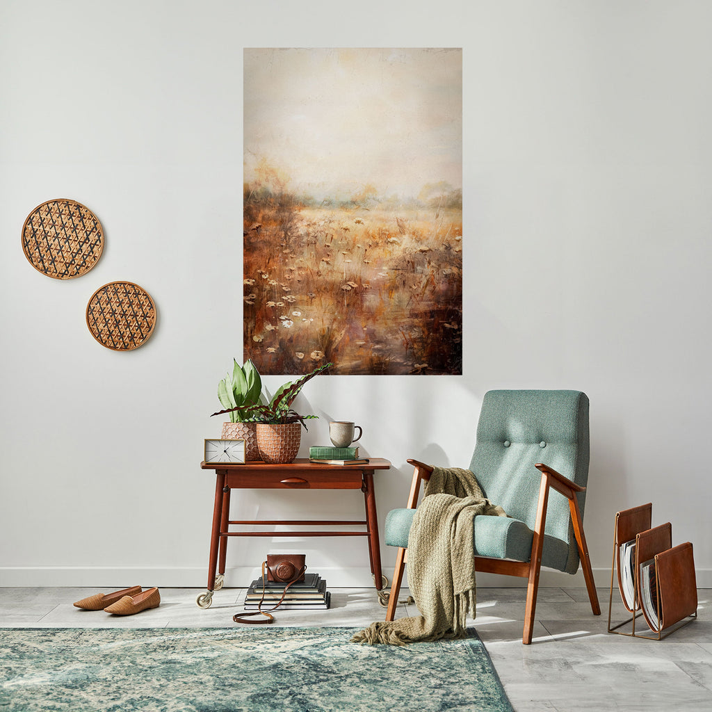 Affiche verticale autocollante TRANQUIL FIELD