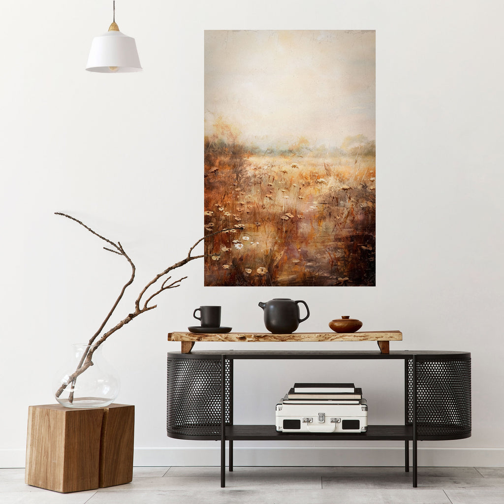 Affiche verticale autocollante TRANQUIL FIELD