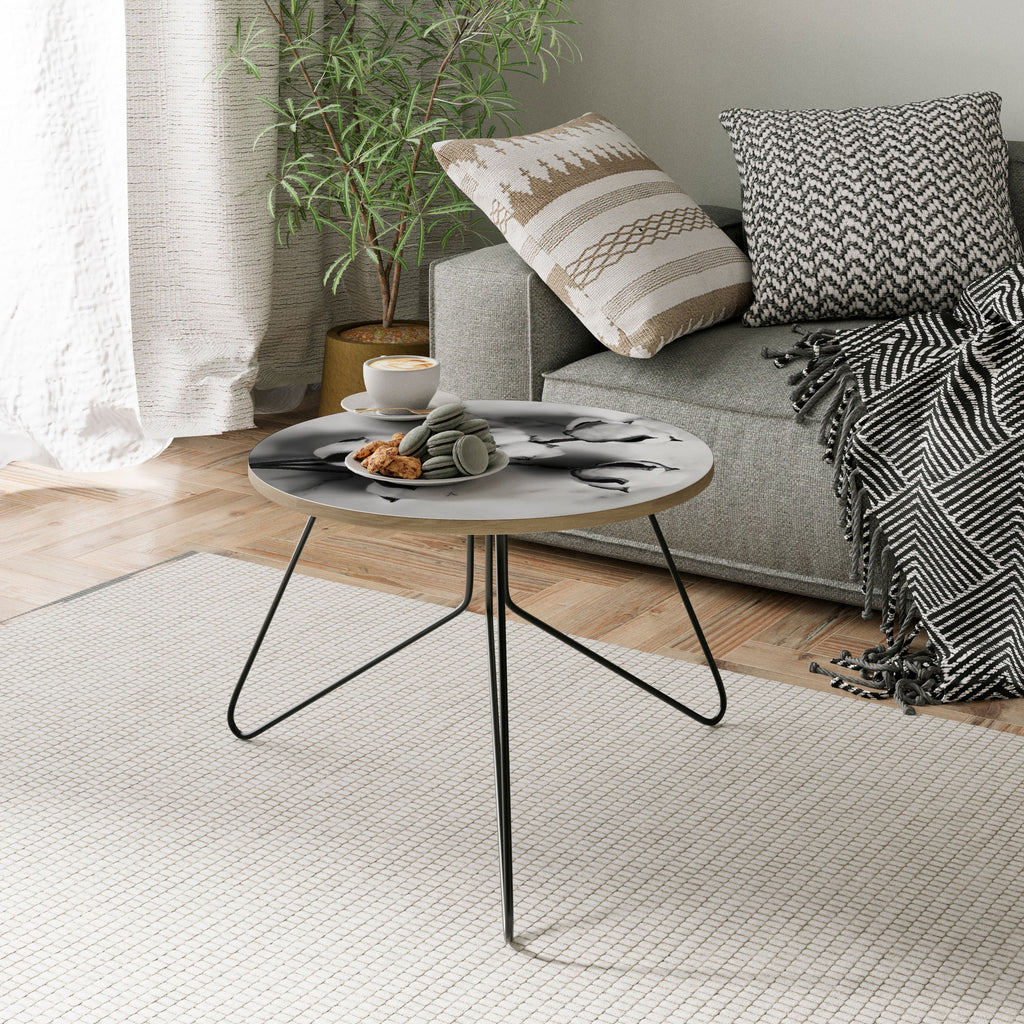 MONOCHROME COTTON DREAMS Coffee Table 60