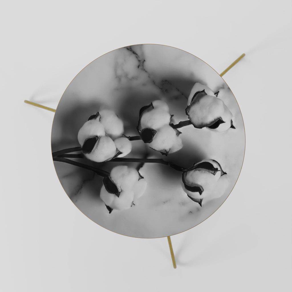 MONOCHROME COTTON DREAMS Coffee Table 60