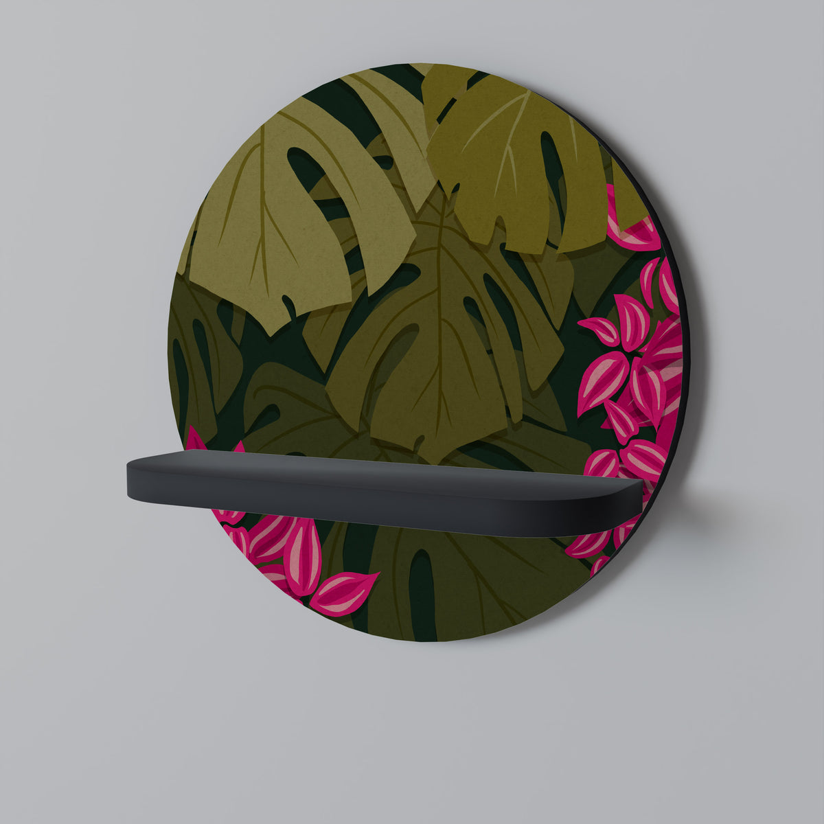 TROPICAL BEAUTY Art Shelf
