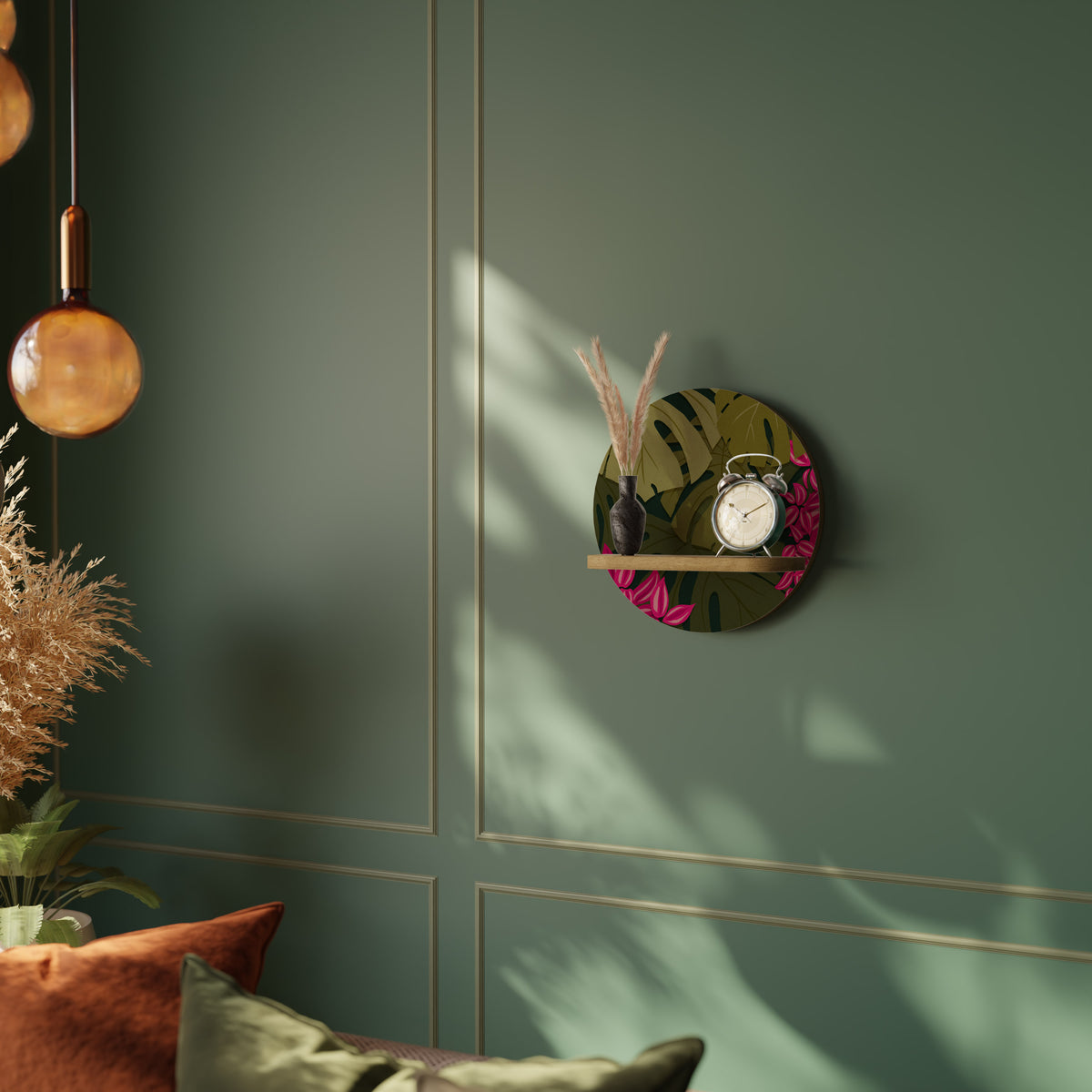 TROPICAL BEAUTY Art Shelf