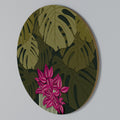 TROPICAL BEAUTY Round Wall Art