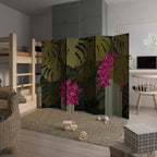 TROPICAL BEAUTY 6-Panel Room Divider